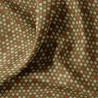 Printed Cotton LITNI Khaki / Ecru